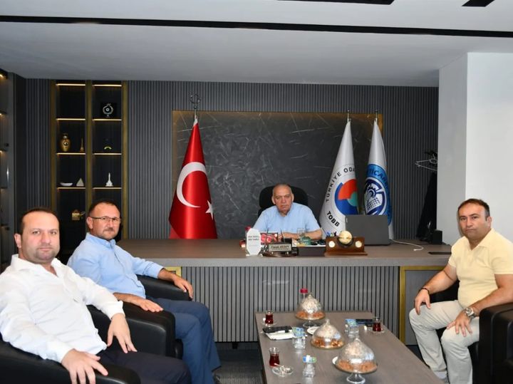 Gölmarmara'dan Başkan Faruk Aydın'a Ziyaret