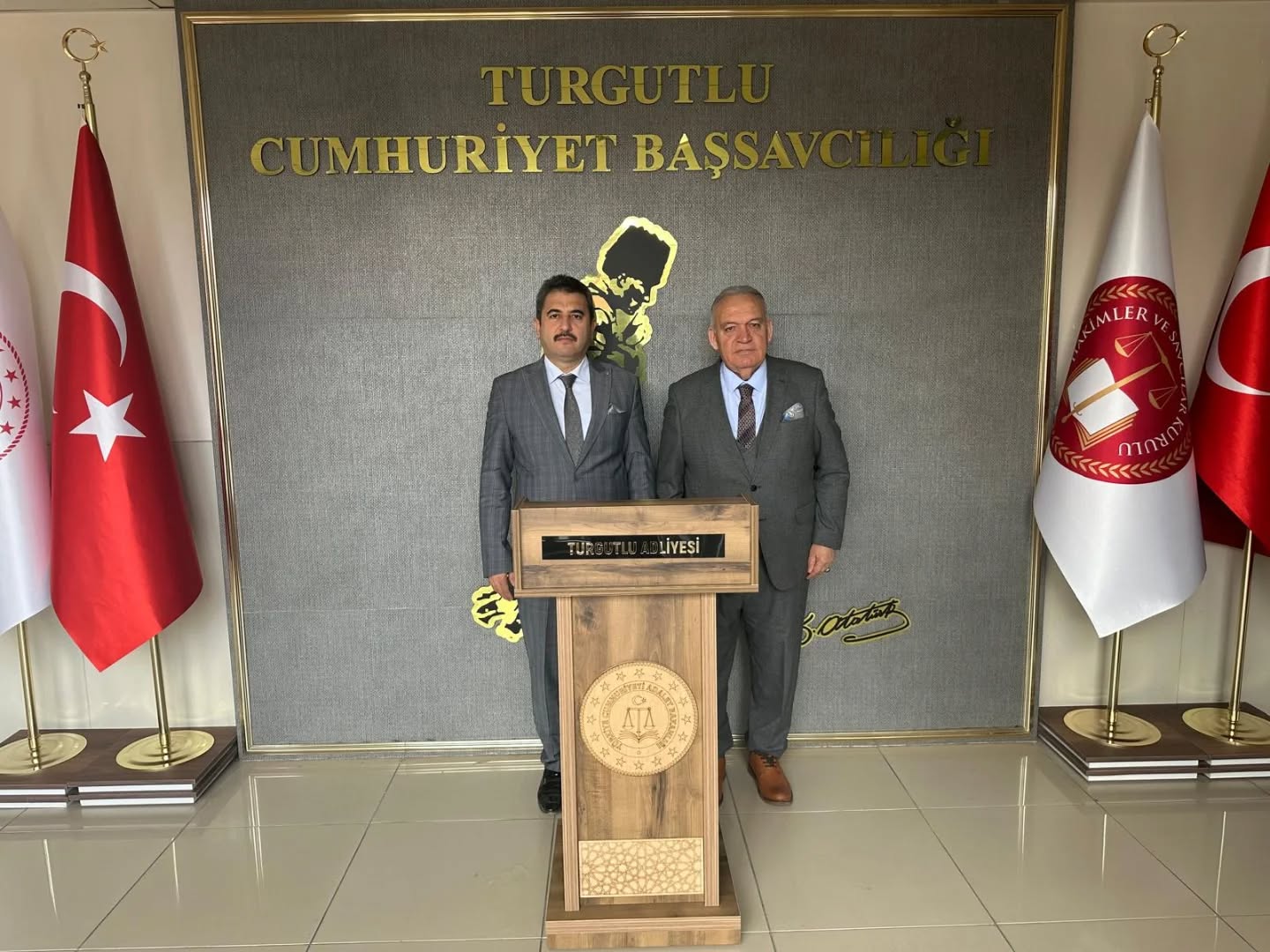 Faruk Aydın’dan Cumhuriyet Başsavcısı Yalçınöz’e Ziyaret