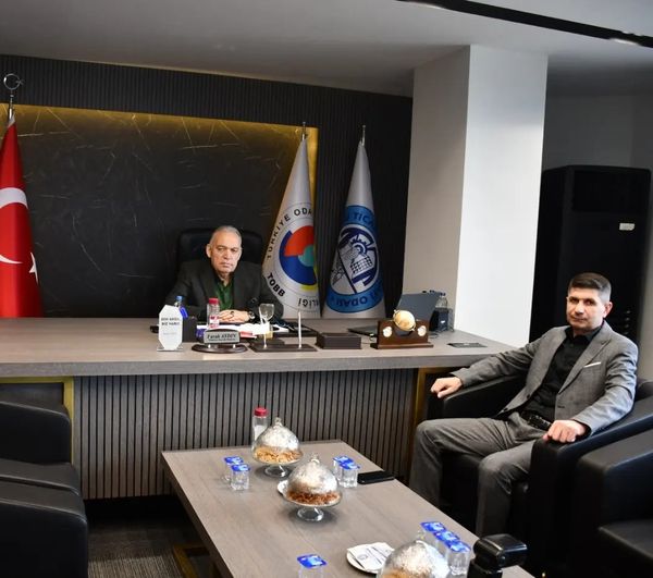 Müjdat Şeran'dan Başkan Aydın'a Ziyaret