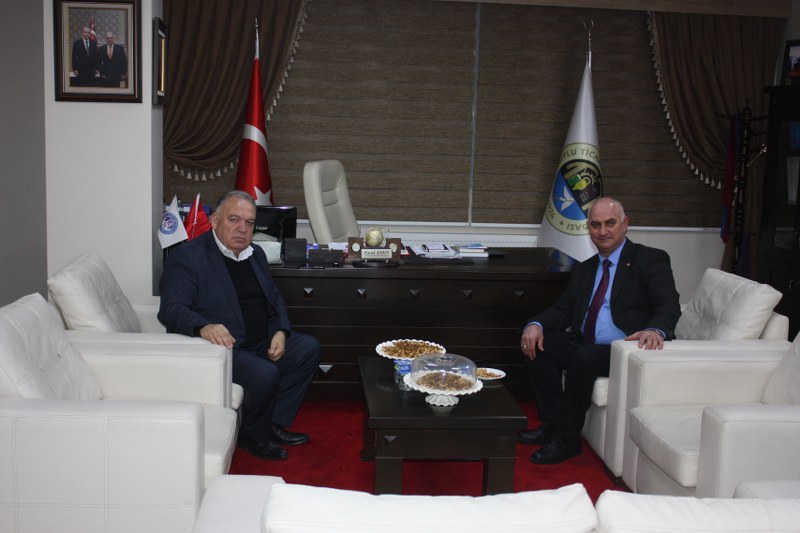 TURGUTLU TİCARET BORSASI’NDAN ODAMIZA ZİYARET