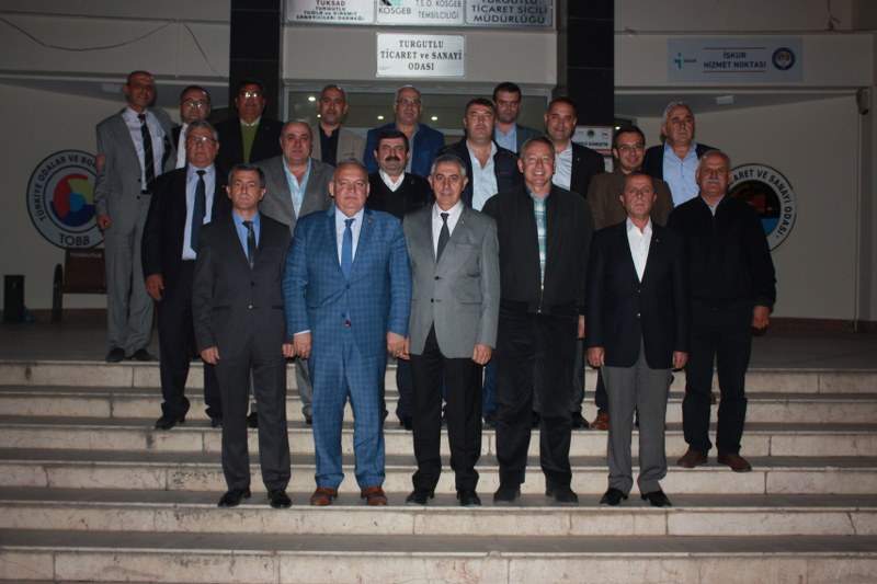 ODAMIZ SALİHLİ TİCARET VE SANAYİ ODASI İLE ORTAK YÖNETİM KURULU TOPLANTISI GERÇEKLEŞTİRDİ