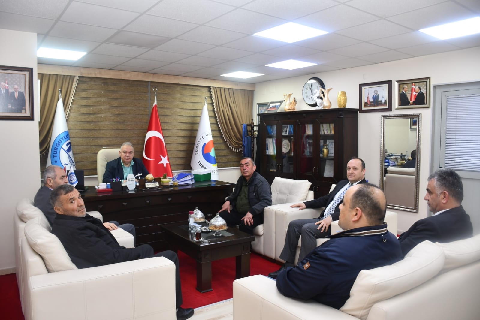 TARSİM'den TUTSO Başkanı Faruk Aydın'a Ziyaret