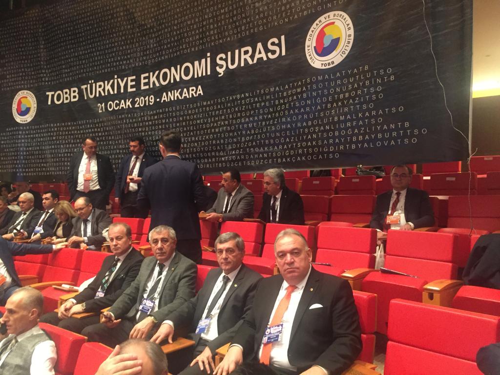ODAMIZ, TOBB' DA DÜZENLENEN TÜRKİYE EKONOMİ ŞURASINA KATILDI