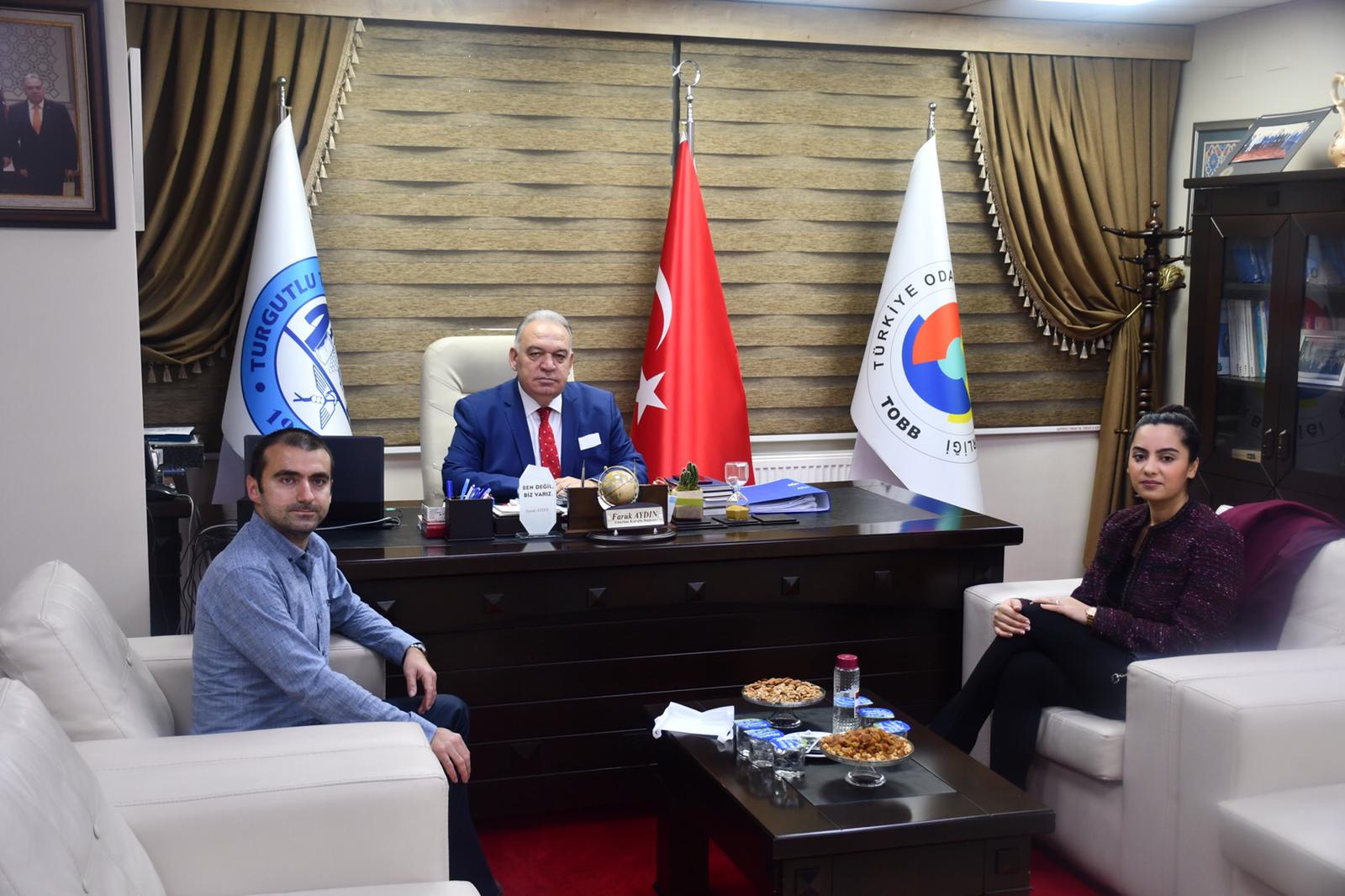CP Yem Yetkililerinden Başkan Faruk Aydın'a Ziyaret
