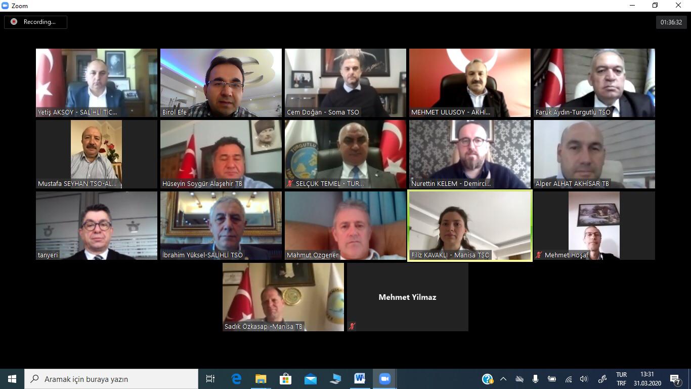Başkan Aydın, TOBB Bölge Odaları Toplantısına katıldı