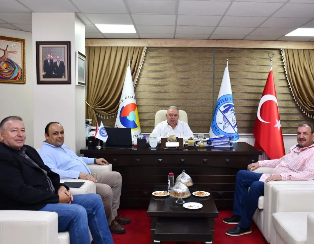 Başkan Yörüyen’den, TUTSO Başkanı Aydın’a Ziyaret
