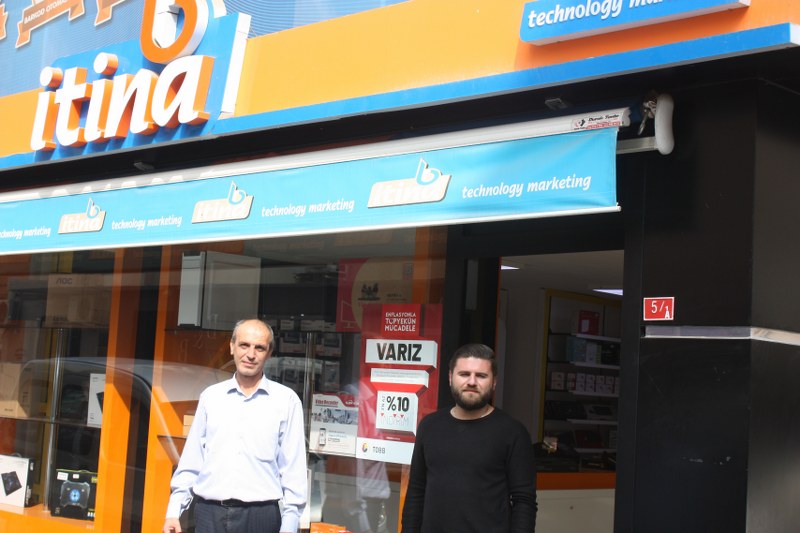 İTİNA BİLGİSAYAR BİZDE VARIZ DEDİ