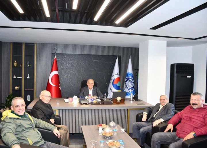 Başkan Aydın'a Ziyaretler Devam Ediyor