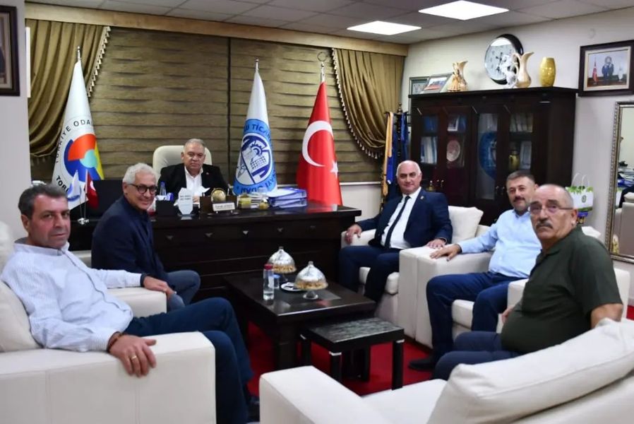 Turgutlu Ticaret Borsası’ndan, TUTSO Başkanı Aydın’ı Ziyaret