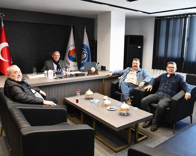Şerif Ahmet Koç'tan, Başkan Faruk Aydın'a Ziyaret