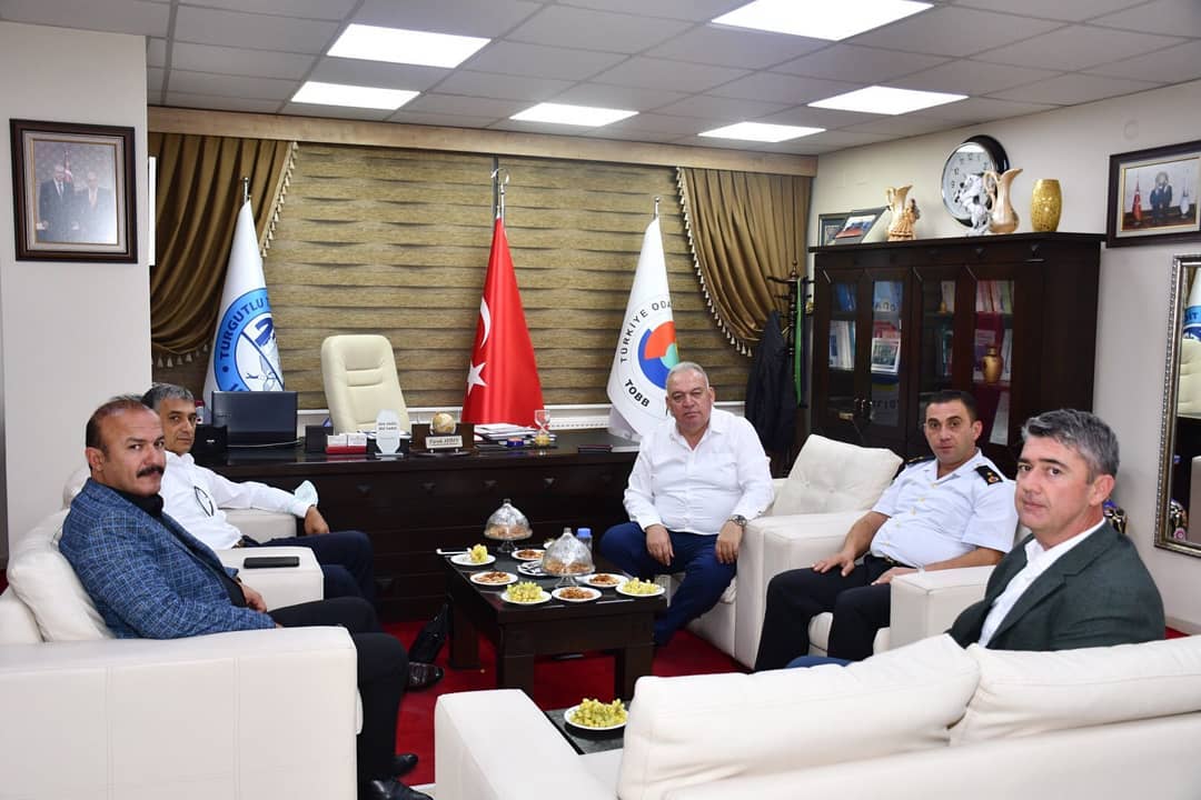 Jandarma ve Emniyetten Başkan Aydın'a Ziyaret