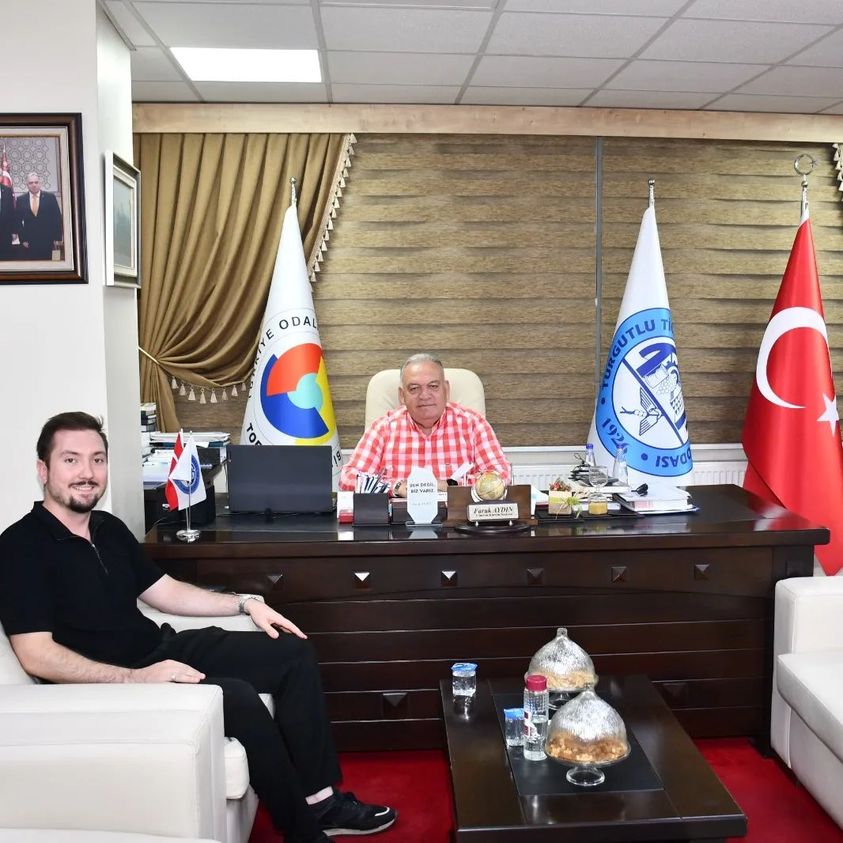 Muhammed Buğrahan Yıldırım'dan Başkan Aydın'a Ziyaret
