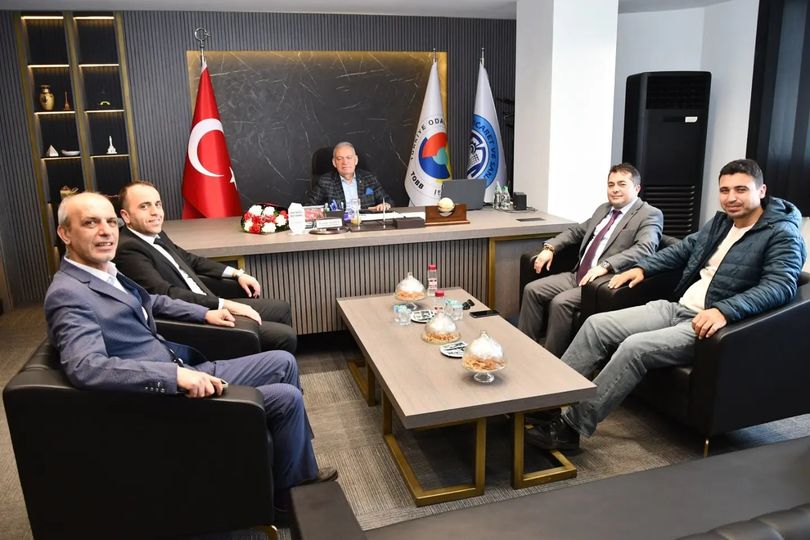 TUTSO Başkan Aydın Ziyaretçilerini Ağırlamaya Devam Ediyor