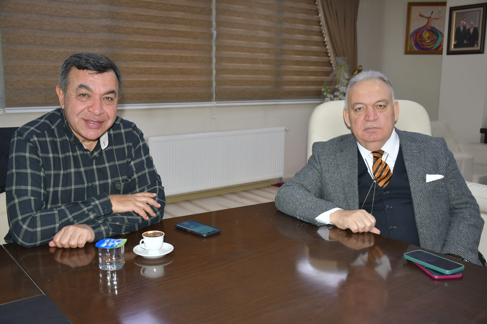Mustafa Serhat Orhan'dan, Başkan Faruk Aydın'a Ziyaret
