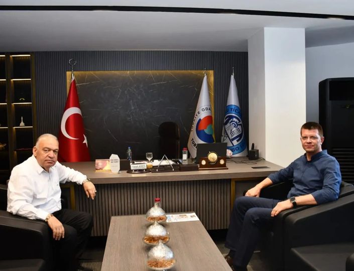 Başsavcı Biçer'den, Başkan Aydın'a Veda Ziyareti