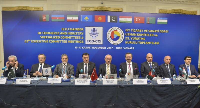 EKONOMİK İŞBİRLİĞİ TEŞKİLATI TOPLANTISINDA YER ALDIK