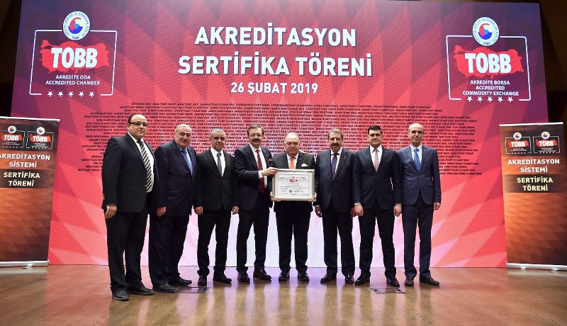 AKREDİTASYON BELGEMİZİN BAŞARI DERECESİNİ YÜKSELTEREK YENİLEDİK