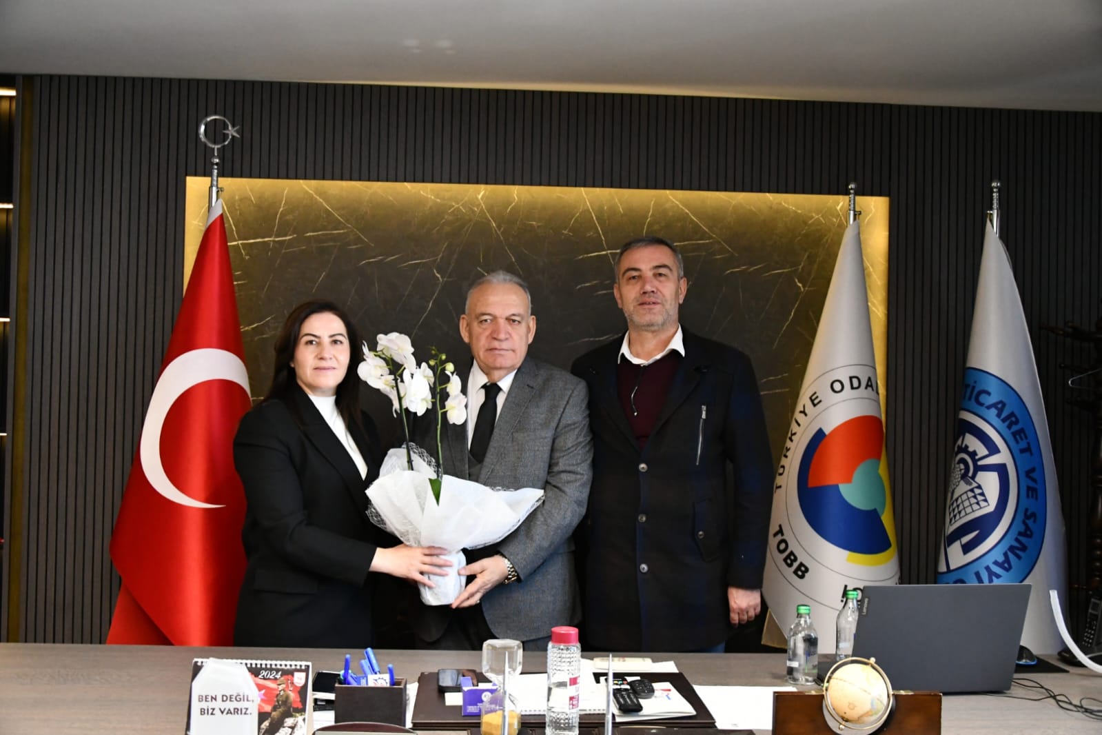 İçen Mimarlık & Mühendislik'ten Başkan Aydın'a Ziyaret