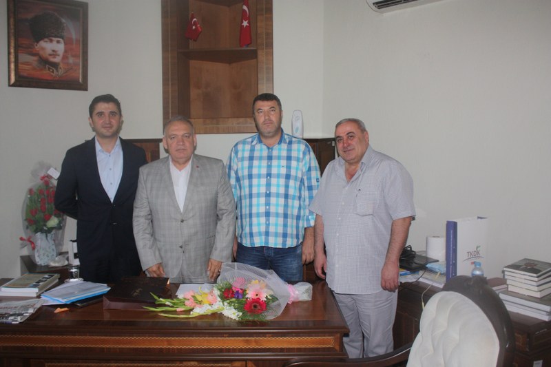 ODAMIZ, MANİSA İL KÜLTÜR VE TURİZM MÜDÜRÜ SUDAK I ZİYARET ETTİ.
