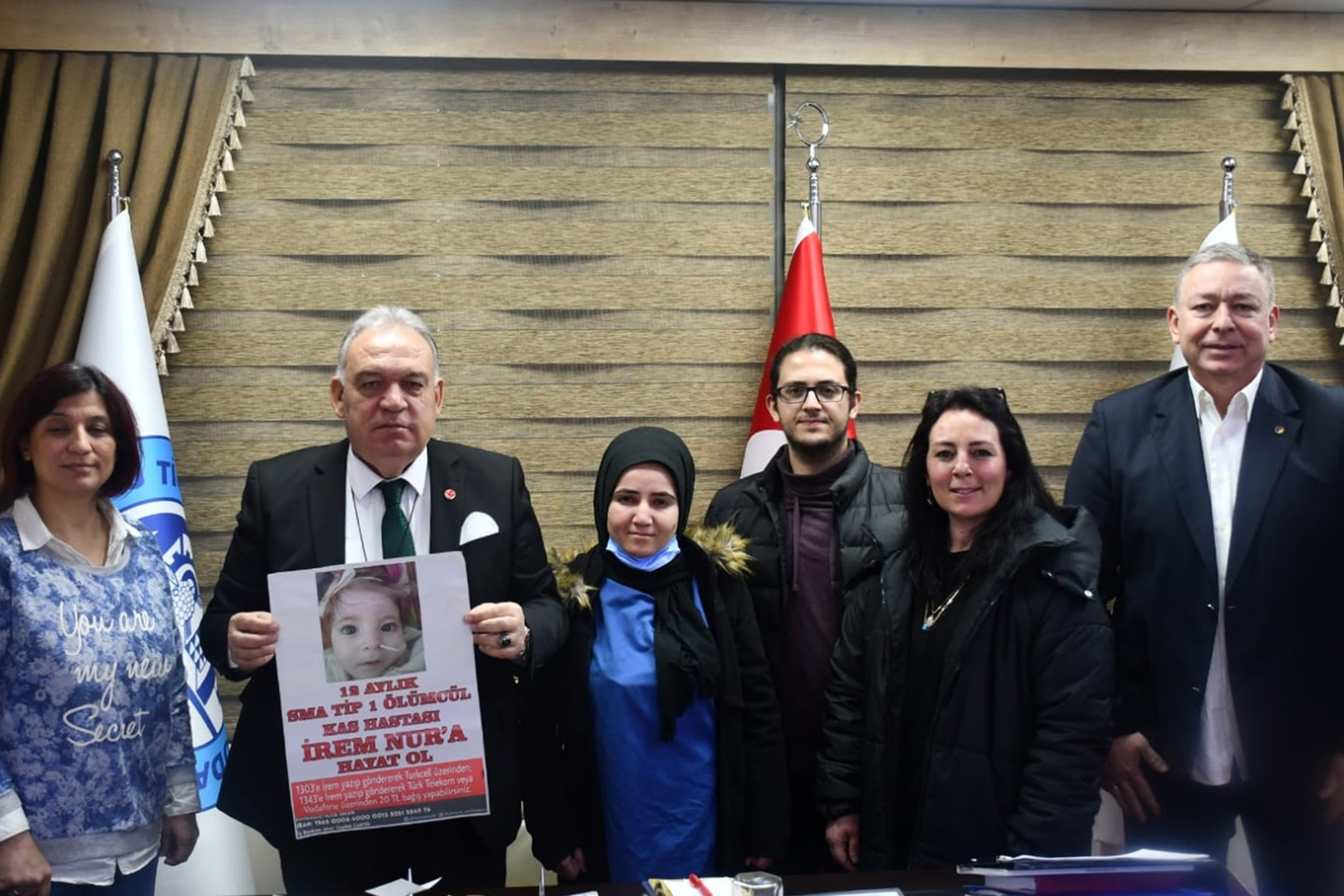 TUTSO Başkanı Faruk Aydın'dan İrem Nur Bebeğe Destek Çağrısı
