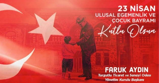 Başkan Aydın\'dan 23 Nisan Mesajı