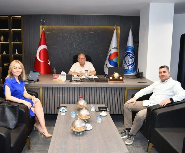 Garanti BBVA'dan Başkan Aydın'a Ziyaret