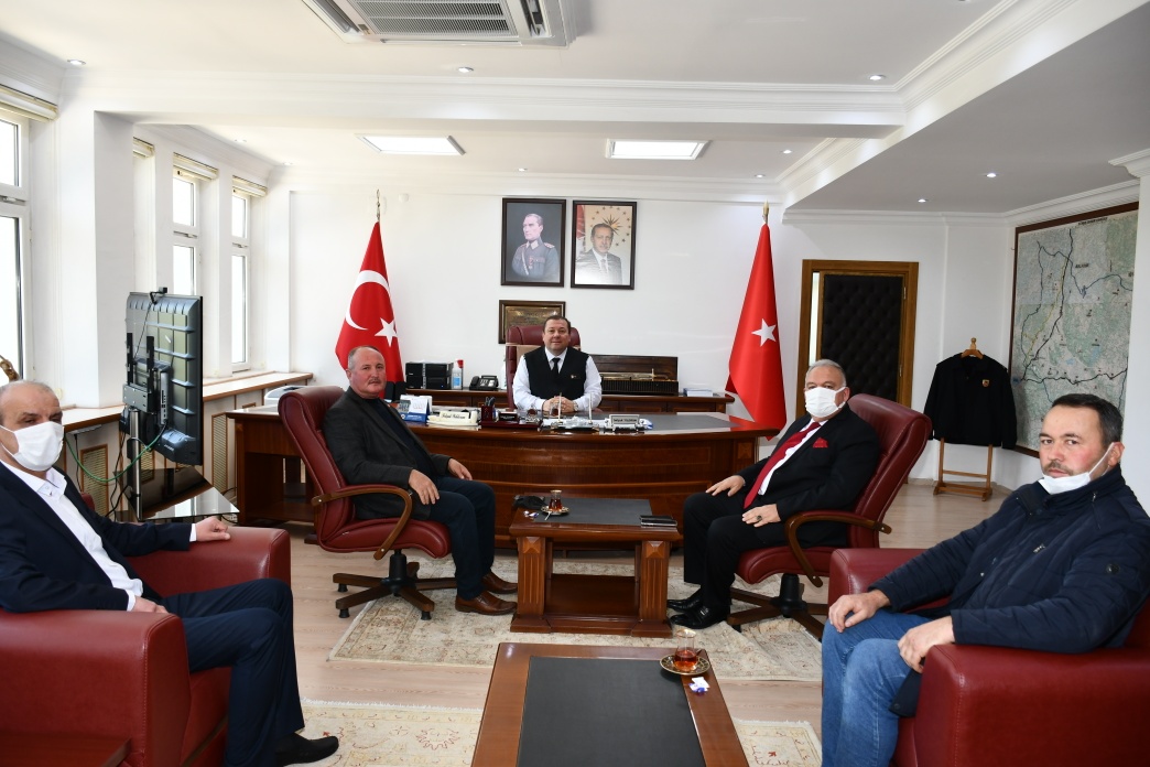 Başkan Aydın'dan, Tuğgeneral Yıldırım'a Ziyaret