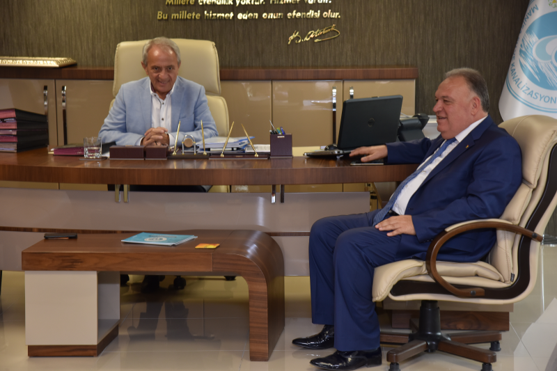 ODAMIZDAN YAŞAR COŞKUN A HAYIRLI OLSUN ZİYARETİ