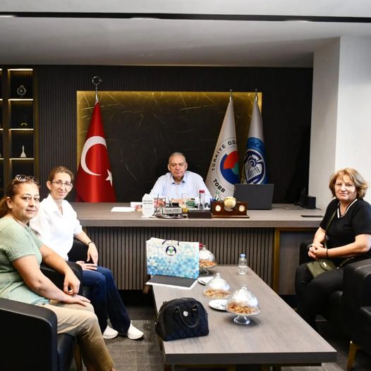 Ahmetli Tarımsal Kalkınma Kooperatifinden Başkan Aydın'a Ziyaret