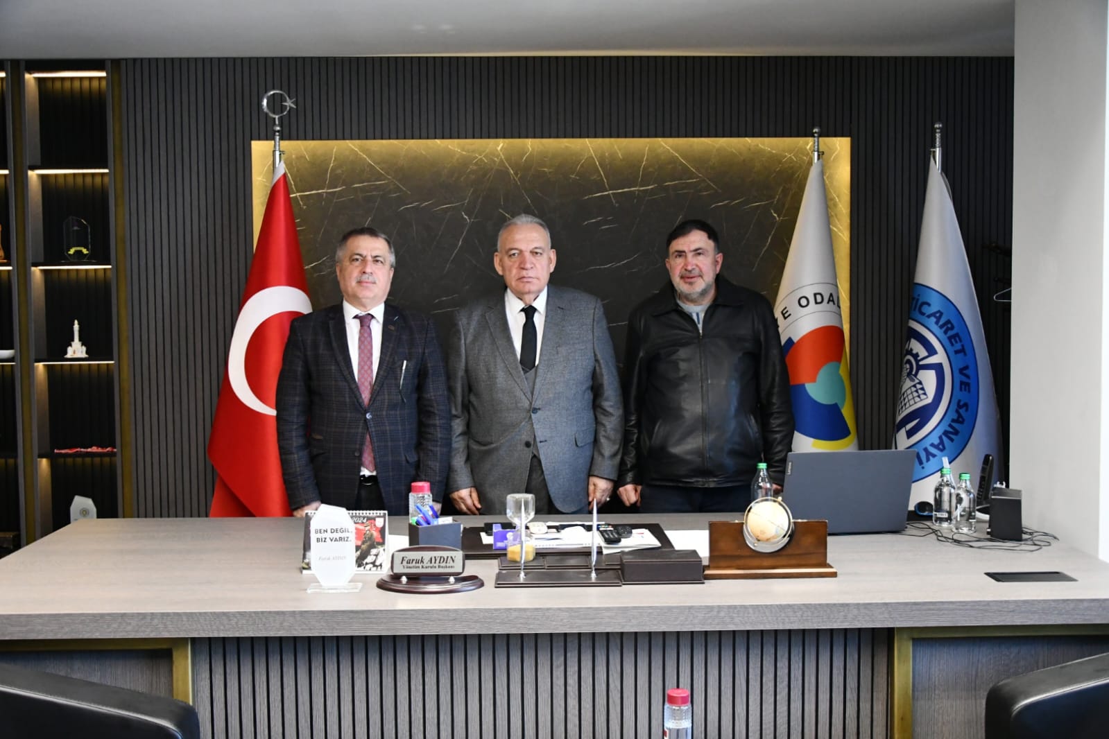 Ahmet Alhan'dan, TUTSO'ya Ziyaret