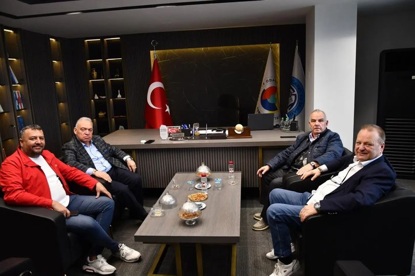 TUTSO Başkanı Faruk Aydın\'a Ziyaretçiler Devam Ediyor