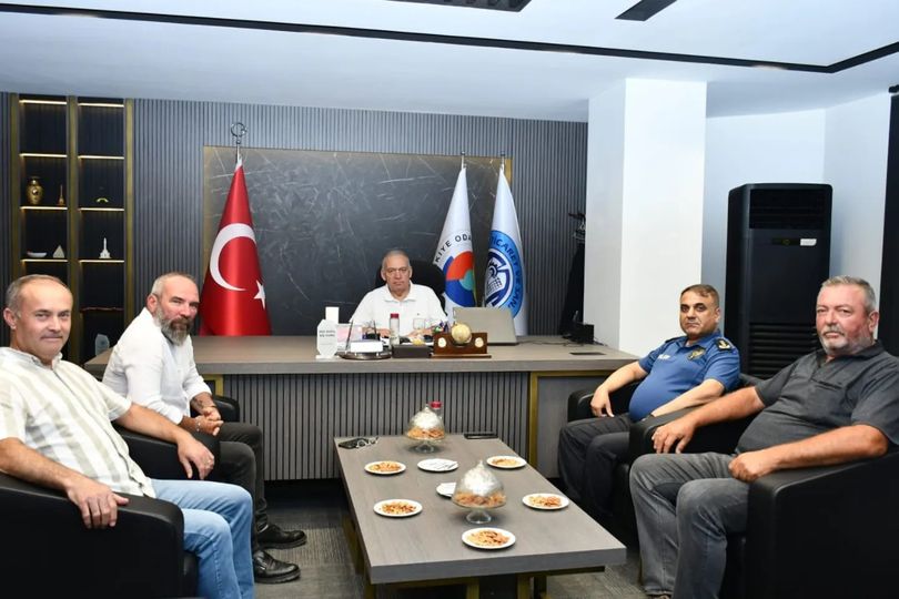 Taslak ve Dursun'dan, Başkan Aydın'a Ziyaret