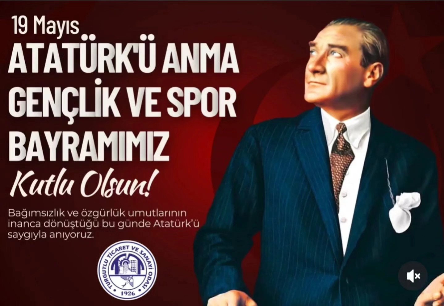 TUTSO Başkanı Faruk Aydın'dan 19 Mayıs Mesajı