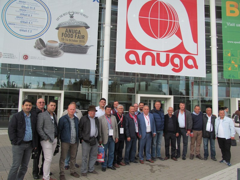 ODA ÜYELERİMİZ ANUGA GIDA FUARINI ZİYARET ETTİ