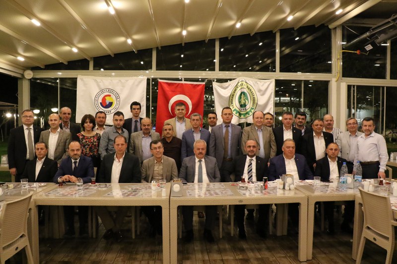 MANİSA İLİ VE İLÇELERİ ODA VE BORSA BAŞKANLARI AKHİSAR’DA TOPLANDI