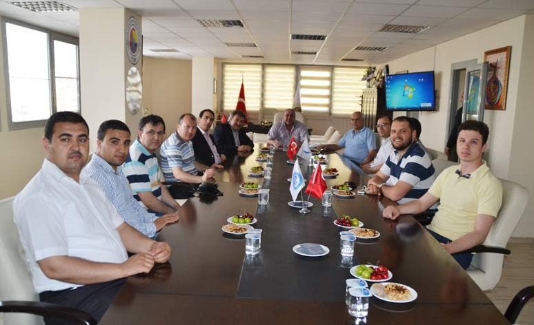 ODAMIZ ALMANYA DAN GELEN İŞ ADAMLARINI AĞIRLADI