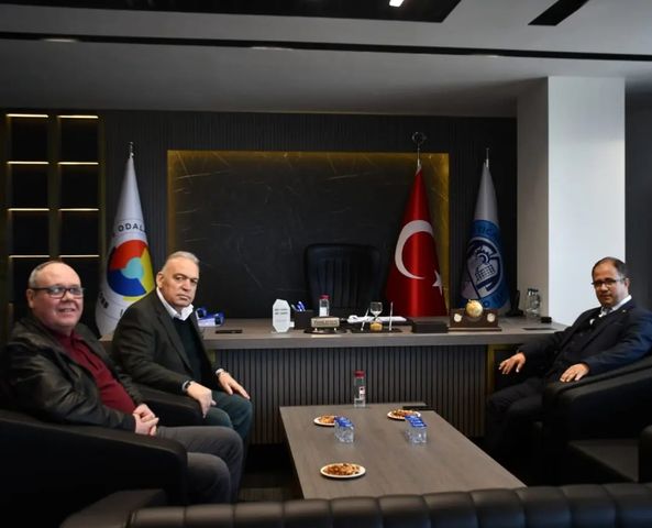 Emniyet Müdürü Uslusoy'dan Başkan Aydın'a Veda Ziyareti