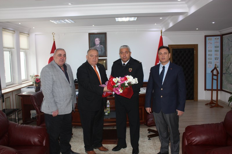 ODAMIZ, MANİSA İL JANDARMA KOMUTANI TUĞGENERAL ERHAN CAN’I ZİYARET ETTİ.
