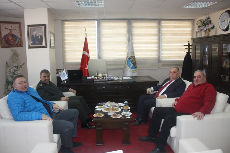 BİNBAŞI EVREN’DEN ODAMIZA İADE-İ ZİYARET