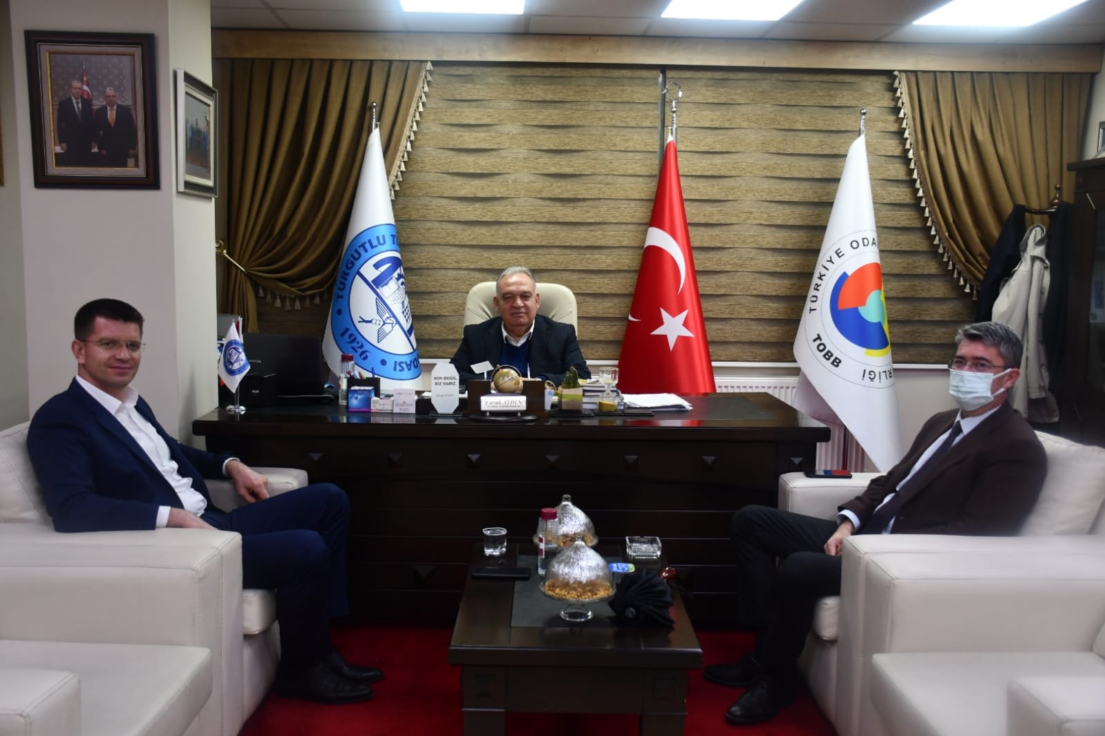 Başsavcı Ali Biçer ve Müdür Hasyiğit'ten Ziyaret