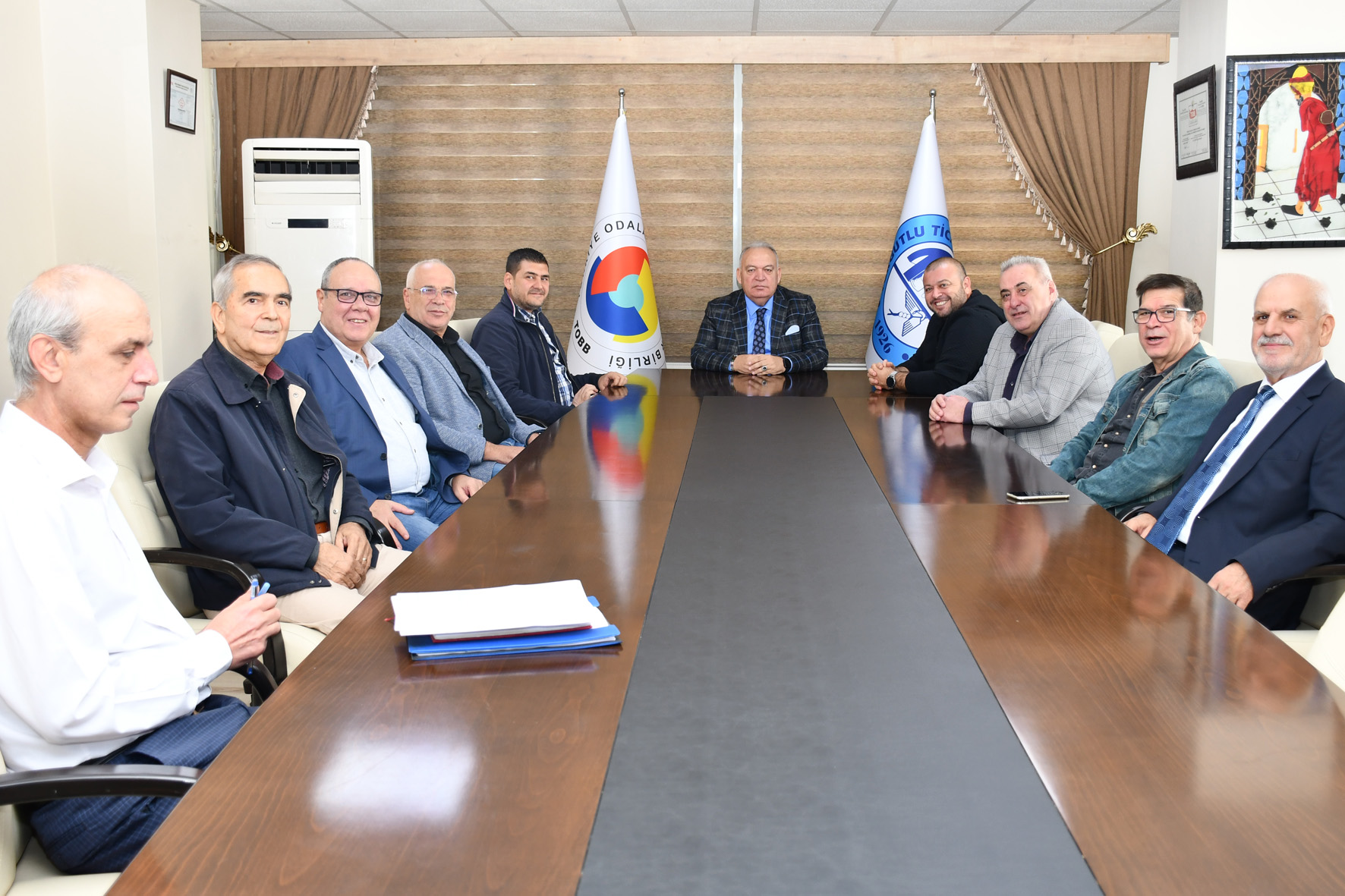 TUTSO'da Yönetim Kurulu Görev Dağılımı Yapıldı