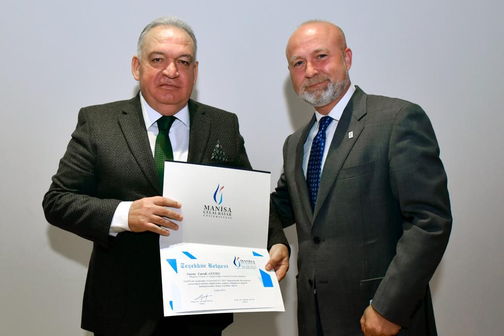 TUTSO Başkanı Aydın, MCBÜ TEKNOFEST-2021 Ödül Törenine Katıldı