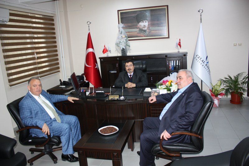 ODA YÖNETİMİMİZ TURGUTLU MESLEK YÜKSEKOKULU MÜDÜRÜ YALINIZ’I ZİYARET ETTİ