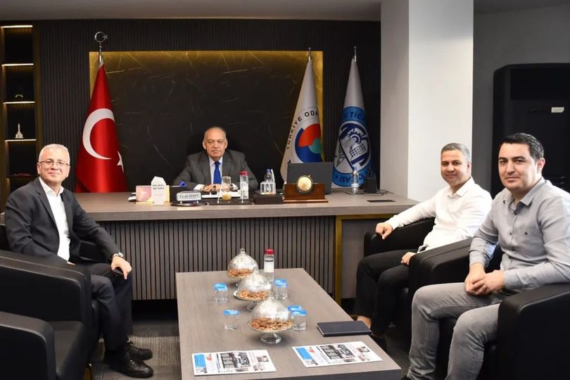 Başkan Aydın'a, DenizBank’tan Ziyaret