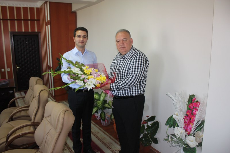 AHMETLİ KAYMAKAM VEKİLİNİ MAKAMINDA ZİYARET ETTİK
