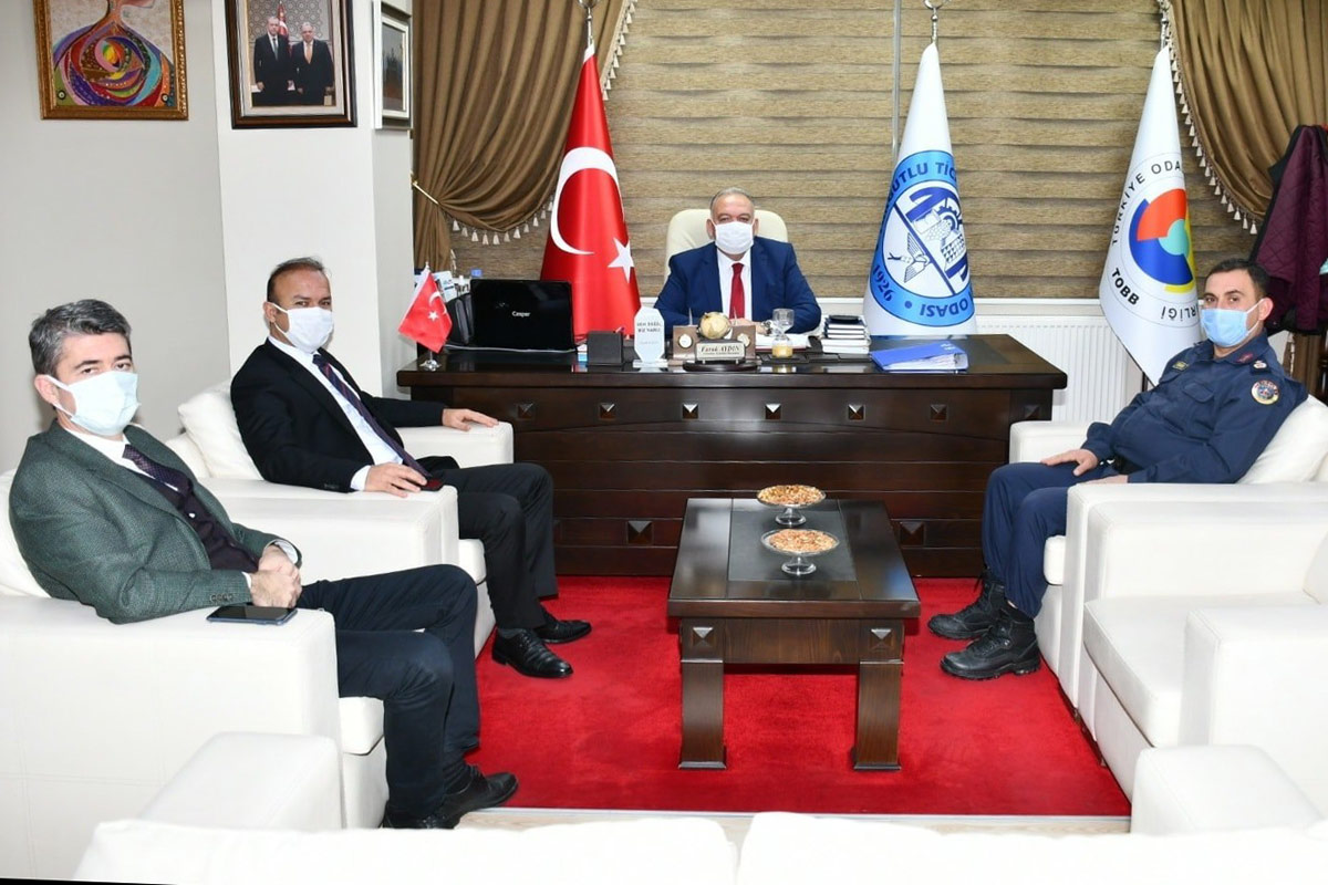 Başkan Faruk Aydın'a Ziyaret
