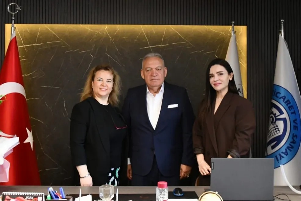 Erdoğan ve Artun’dan Başkan Aydın’a Ziyaret