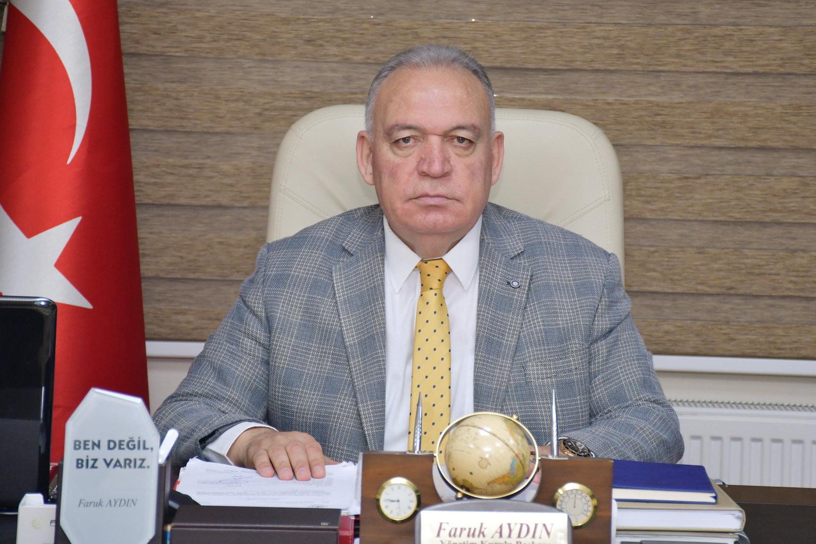 TUTSO dan Turgutlu Devlet Hastanesine Koruyucu Tulum