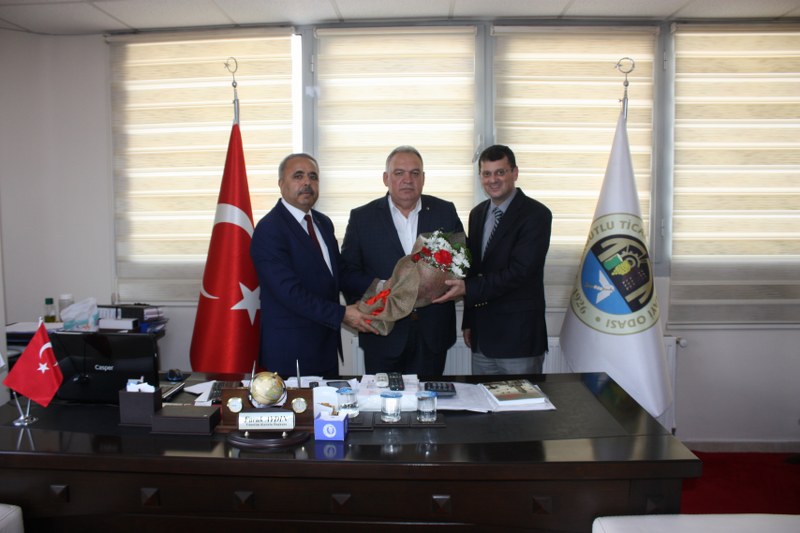 İLÇE MİLLİ EĞİTİM VE DENETİMLİ SERBESTLİK MÜDÜRLERİNDEN, ODAMIZA ZİYARET