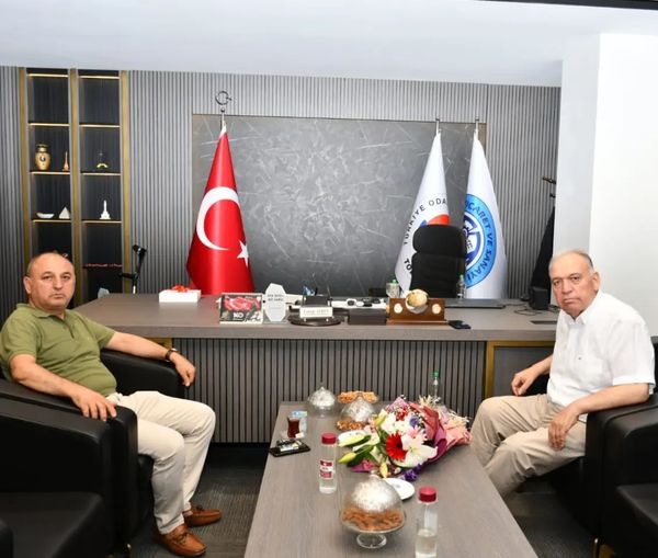 Başkan Aksoy'dan, Başkan Aydın'a Ziyaret